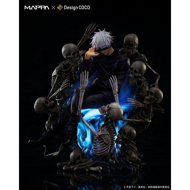 Jujutsu Kaisen Shibuya Incident Mappa x Design Coco PVC Statue 1/7 Satoru Gojo 23 cm