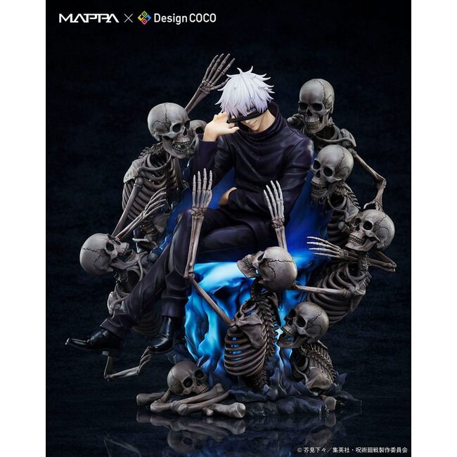 Jujutsu Kaisen Shibuya Incident Mappa x Design Coco PVC Statue 1/7 Satoru Gojo 23 cm