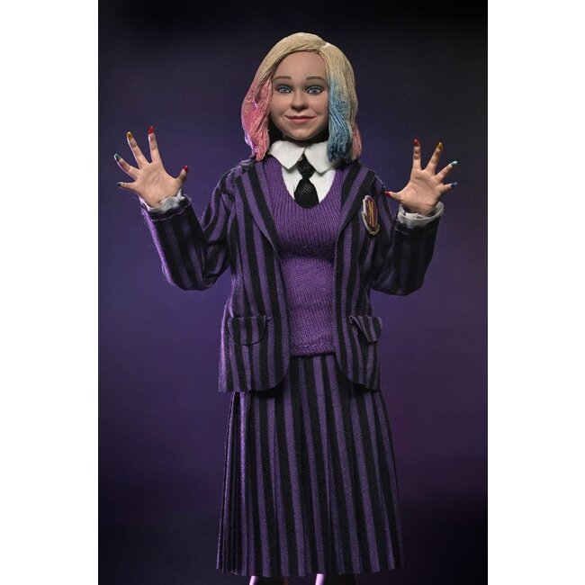 Wednesday Actionfiguren 2er-Pack Wednesday Addams (Nevermore Uniform) und Enid 20 cm