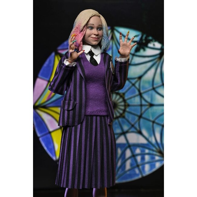 Wednesday Actionfiguren 2er-Pack Wednesday Addams (Nevermore Uniform) und Enid 20 cm