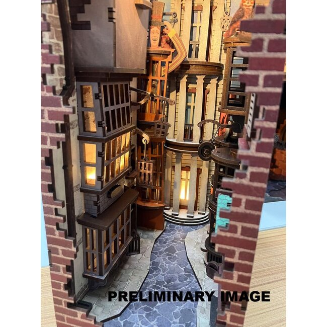 Harry Potter Tiny Adventures Book Nook Mini-Diorama Winkelgasse 23 cm