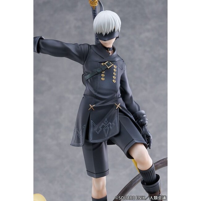 NieR:Automata Ver1.1a PVC Statue 1/7 YoRHa No. 9 Type S Covering Fire 31 cm