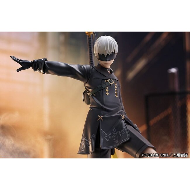 NieR:Automata Ver1.1a PVC Statue 1/7 YoRHa No. 9 Type S Covering Fire 31 cm