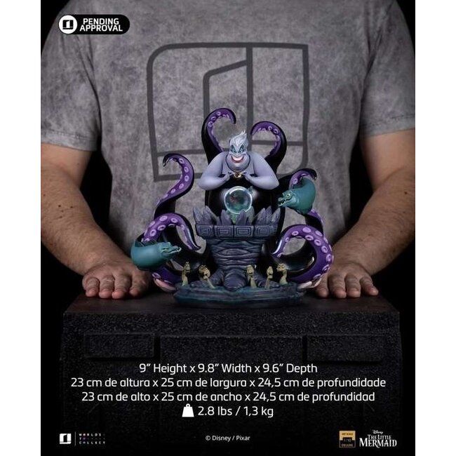 Disney's Villains Deluxe Kunstschaalbeeld 1/10 Ursula 23 cm