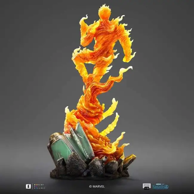 Fantastic Four Art Scale Statue 1/10 Menschliche Fackel 30 cm
