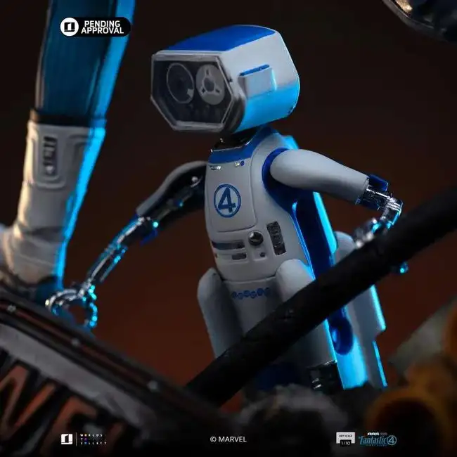 Fantastic Four Art Scale Statue 1/10 Mr. Fantastic und HERBIE 26 cm