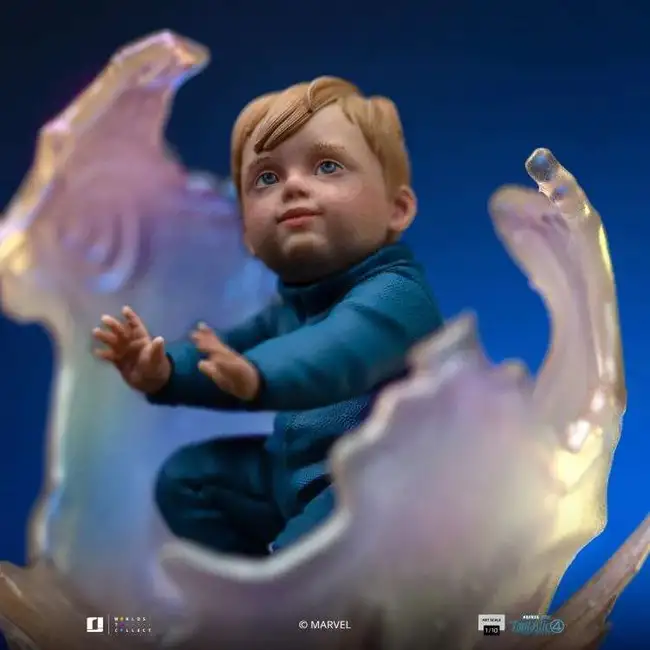 Fantastic Four Art Scale Statue 1/10 Die Unsichtbare und Franklin 28 cm