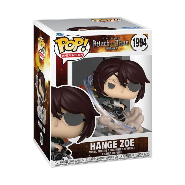 Attack on Titan POP! Premium Vinyl Figur Hange Zoe 9 cm