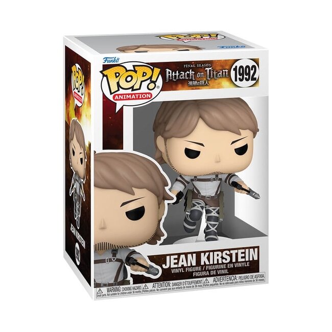 Attack on Titan POP! Animation Vinyl Figur Jean Kirstein 9 cm