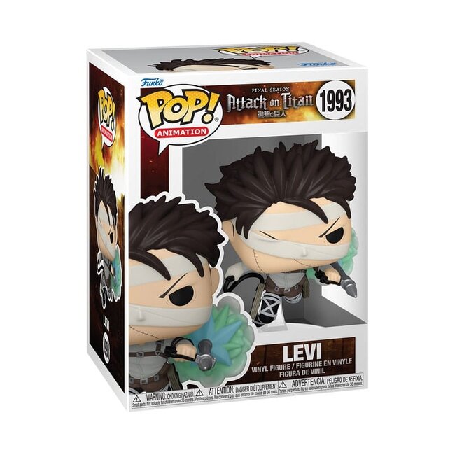 Attack on Titan POP! Animation Vinyl Figure Levi (SP-1) 9 cm