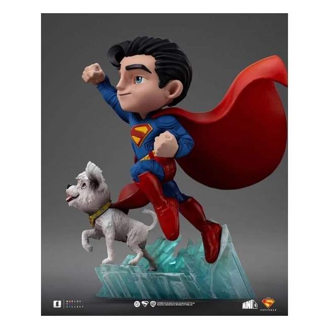 Superman Legacy Mini Co. PVC Figure Superman & Krypto 17 cm