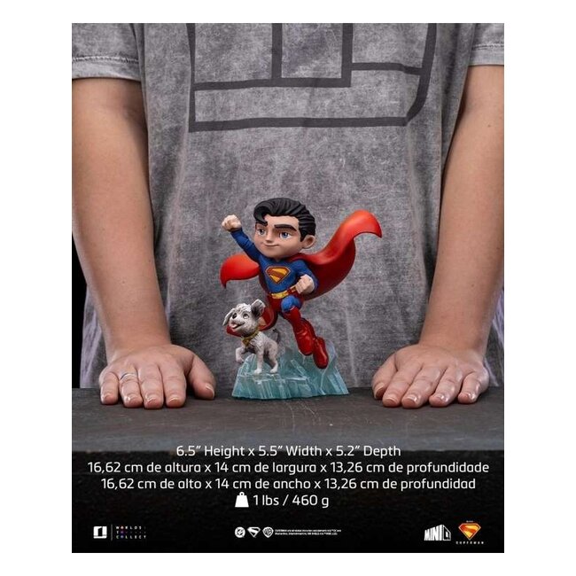 Superman Legacy Mini Co. PVC Figure Superman & Krypto 17 cm