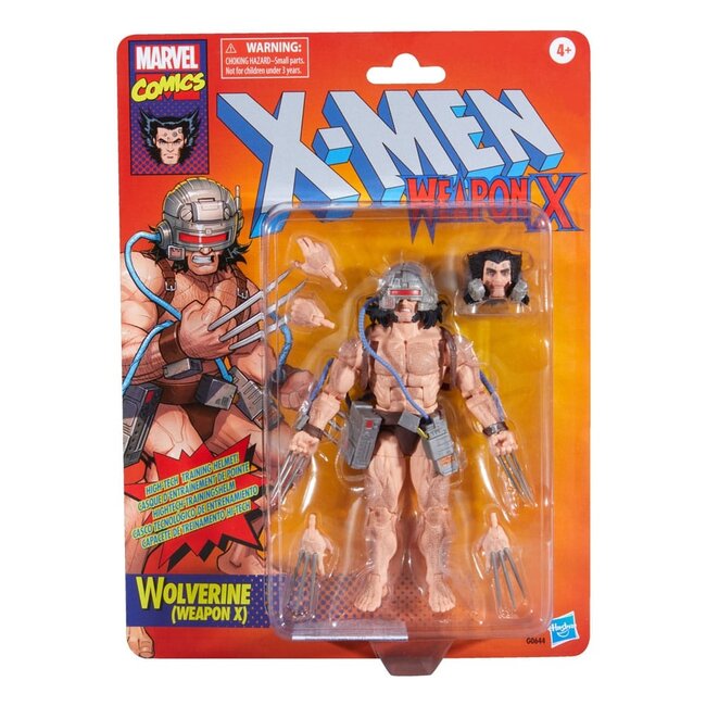 Hasbro X-Men Marvel Legends Actionfigur Wolverine (Weapon X) 15 cm