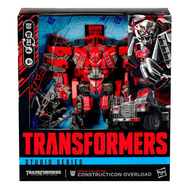 Transformers: Die Rache Studio Series Leader Class Actionfigur Power Collection Constructicon Overload 22 cm