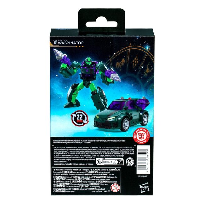 Transformers Age of the Primes Deluxe Class Actionfigur Der Dreizehnte Fugitive Waspinator 14 cm