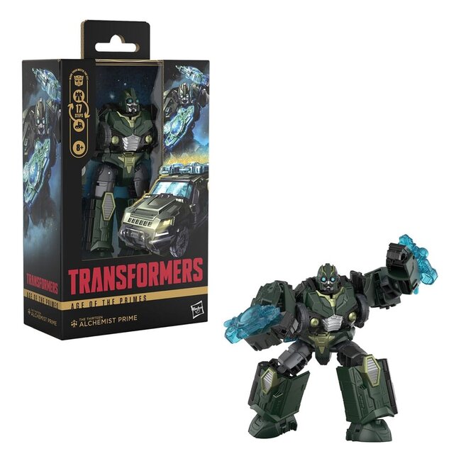 Hasbro Transformers Age of the Primes Deluxe Class Action Figure The Thirteen Alchemist Prime 14 cm