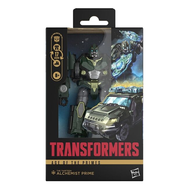 Transformers Age of the Primes Deluxe Class Action Figure The Thirteen Alchemist Prime 14 cm