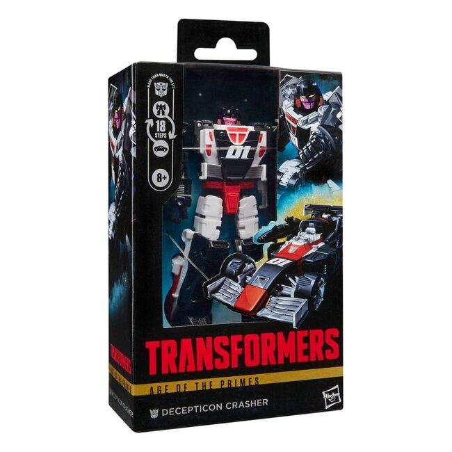 Transformers Age of the Primes Deluxe Class Action Figure Decepticon Crasher 14 cm
