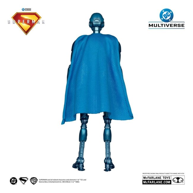Superman (2025) DC Multiverse Deluxe Actionfigur Superman Robot (Red Platinum Edition) 18 cm