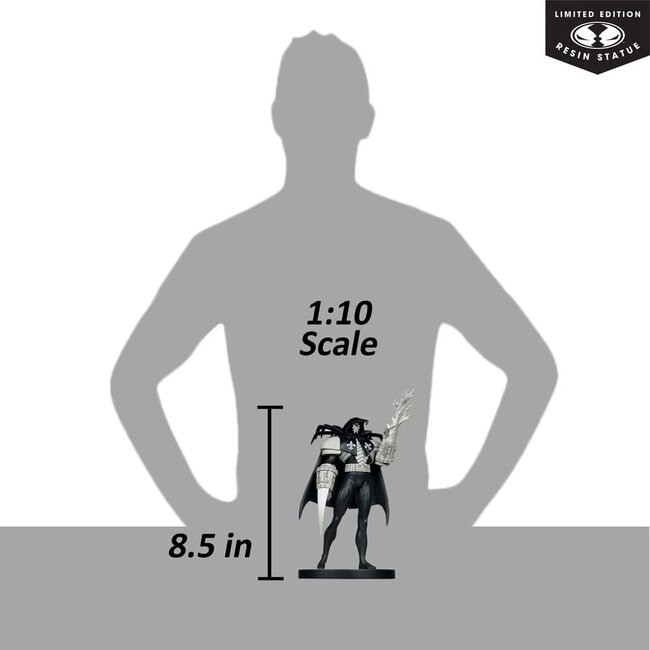 DC Direct Batman: Black & White Statue 1/10 Azrael von Joe Quesada 21 cm