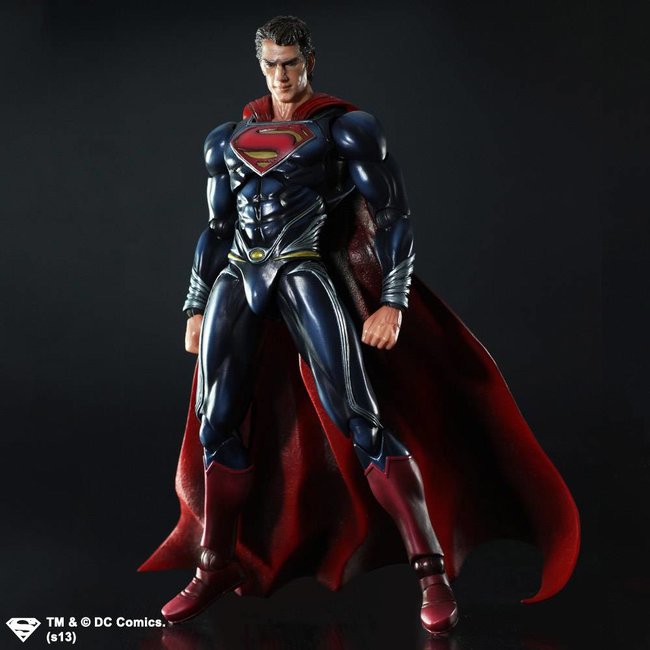 Man of Steel: Superman Play Arts KAI figure