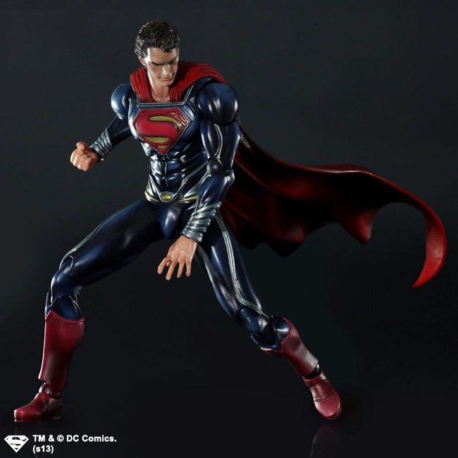 Man of Steel: Superman Play Arts KAI figure