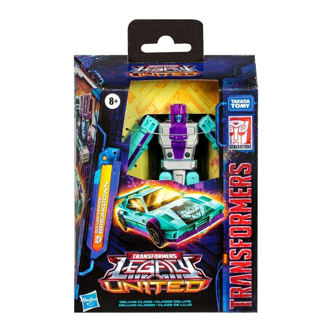 Transformers Generations Legacy United Deluxe Class Actionfigur G2 Universe Breakdown 14 cm