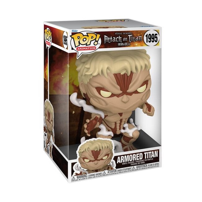 Attack on Titan Super Sized Jumbo POP! Vinylfigur Armored Titan 25 cm
