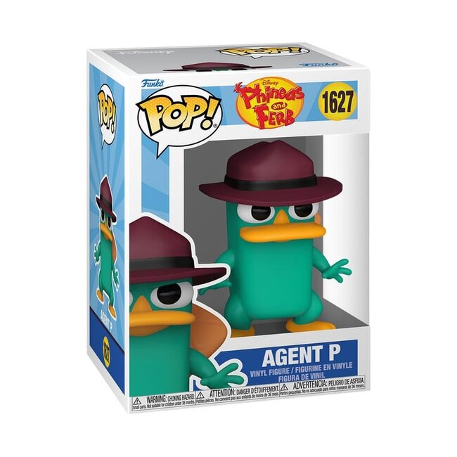 Phineas and Ferb POP! Disney Vinyl Figure Agent Perry 9 cm