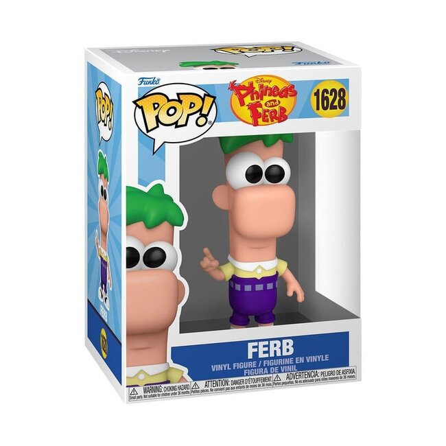 Phineas und Ferb POP! Disney Vinyl Figur Ferb 9 cm