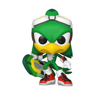 Funko Sonic the Hedgehog POP! Games Vinyl Figur Jet the Hawk mit Board 9 cm