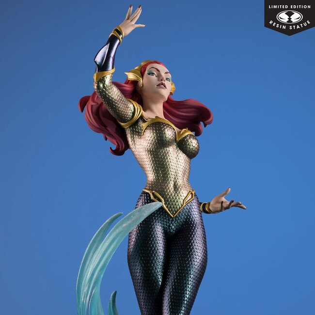 DC Direct Cover Girls Statue 1/8 Mera von J. Scott Campbell 26 cm