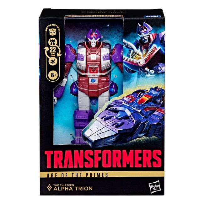 Transformers Age of the Primes Voyager Class Actionfigur The Thirteen: Alpha Trion 18 cm