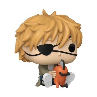Funko Chainsaw Man POP! Games Vinyl Figur Denji & Pochita 9 cm