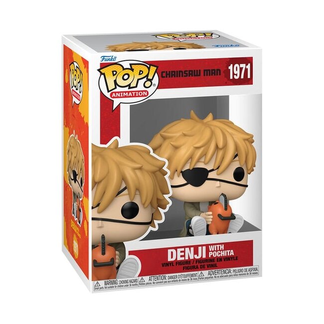 Chainsaw Man POP! Games Vinyl Figure Denji & Pochita 9 cm