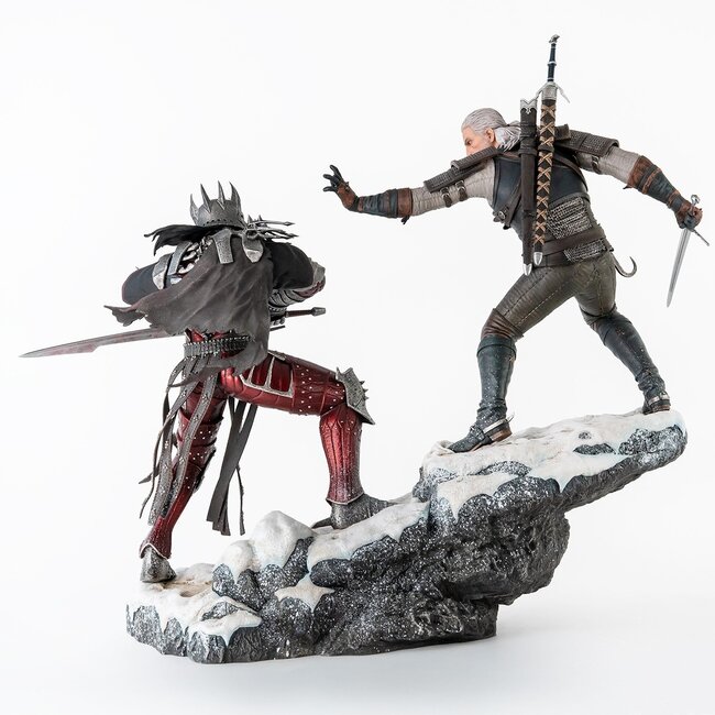 The Witcher: Geralt vs. Eredin Diorama im Maßstab 1/6