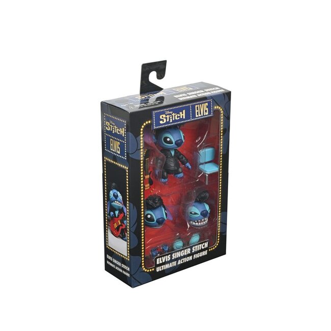 Lilo & Stitch Action Figure Ultimate Singer Elvis Stitch 7 cm