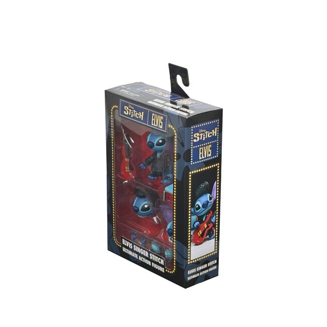Lilo & Stitch Action Figure Ultimate Singer Elvis Stitch 7 cm