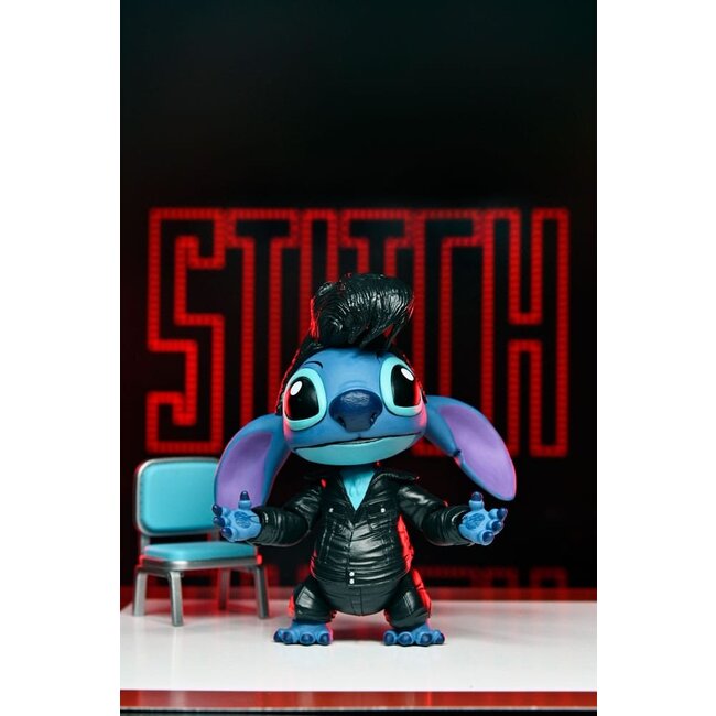 Lilo & Stitch Action Figure Ultimate Singer Elvis Stitch 7 cm