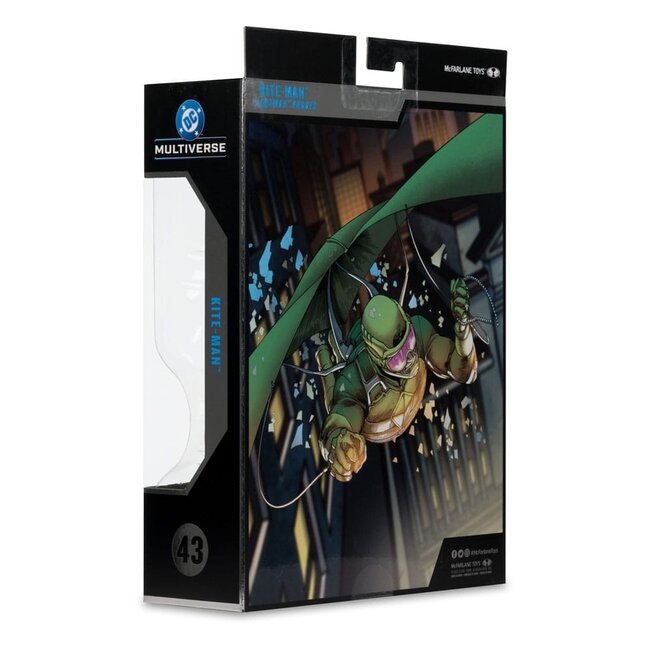 Batman Rogues DC Multiverse McFarlane Collector Edition Action Figure #43 Kite Man (Gold Label) 21 cm