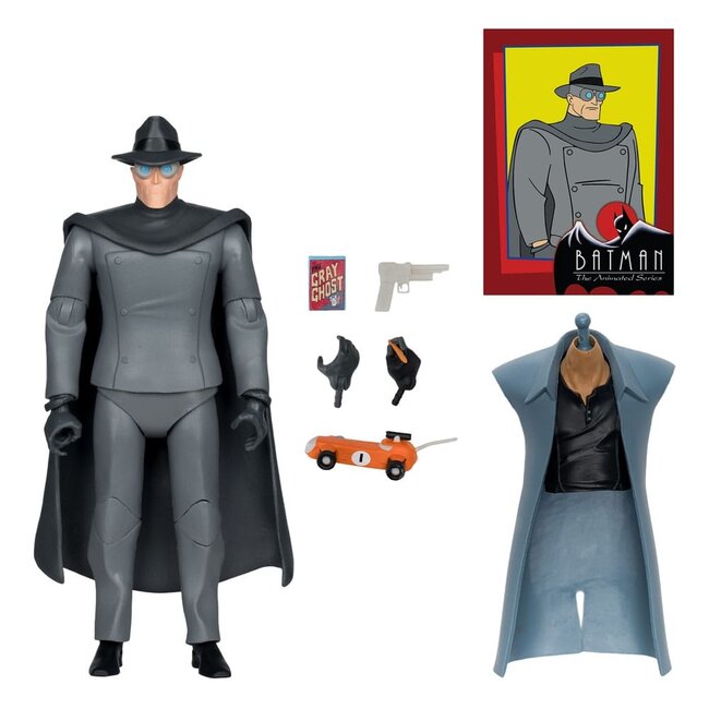 Batman: The Animated Series DC Direct Build-A Action Figures Wave 5 The Grey Ghost 15 cm
