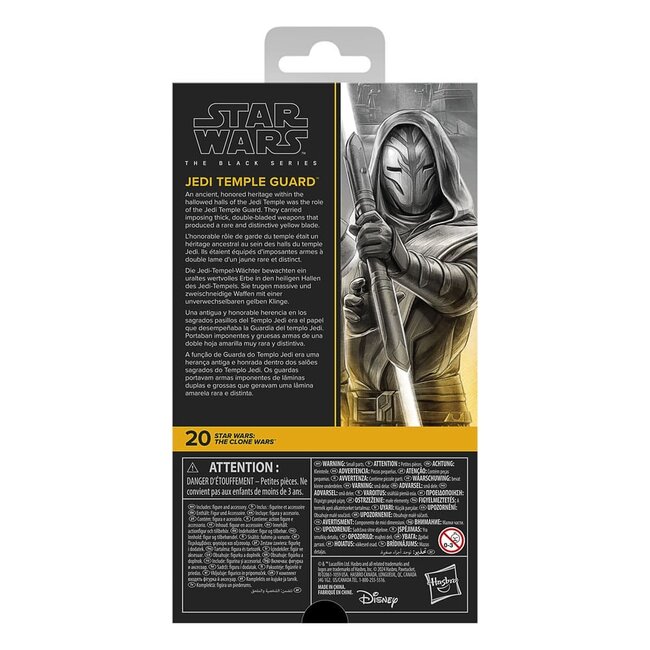 Star Wars: The Clone Wars Black Series Actionfigur Jedi-Tempelwächter 15 cm