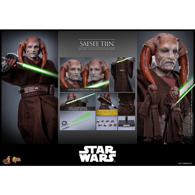 Star Wars: Episode III - Revenge of the Sith Movie Masterpiece Action Figure 1/6 Saesee Tiin 31 cm