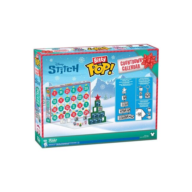 Disney Pocket POP! 13-Tage-Adventskalender Countdown Stitch Holiday
