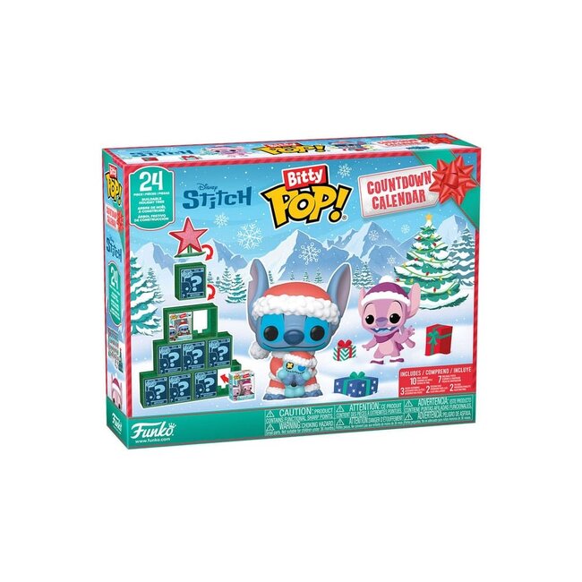 Disney Pocket POP! 13-Tage-Adventskalender Countdown Stitch Holiday