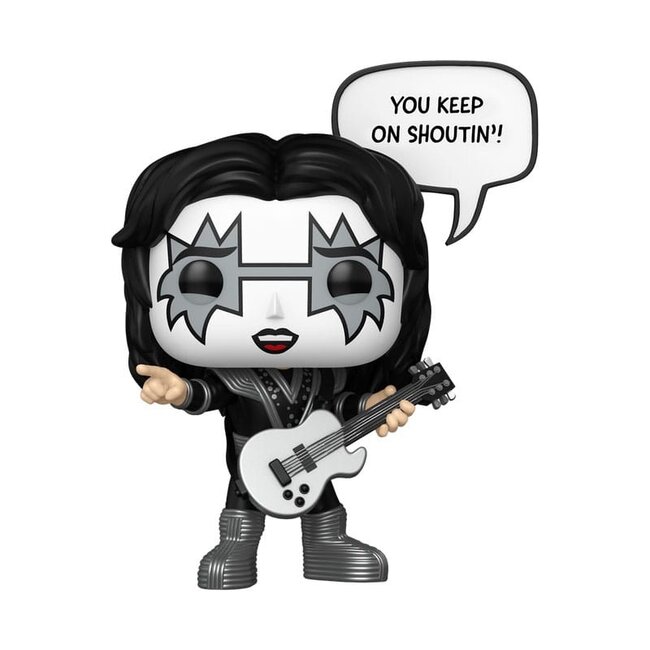 KISS POP! Sayings Vinyl Figure The Spaceman(R&R All Night) 9 cm