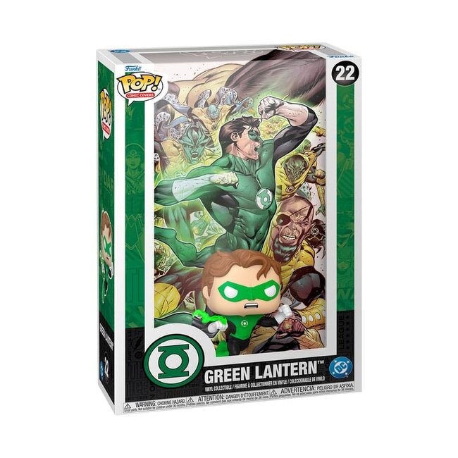 DC POP! Comic Cover Vinyl Figur Green Lantern 9 cm