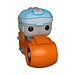 Funko Tron(1982) POP! Rides Deluxe Vinyl Tron w/Cycle 9 cm