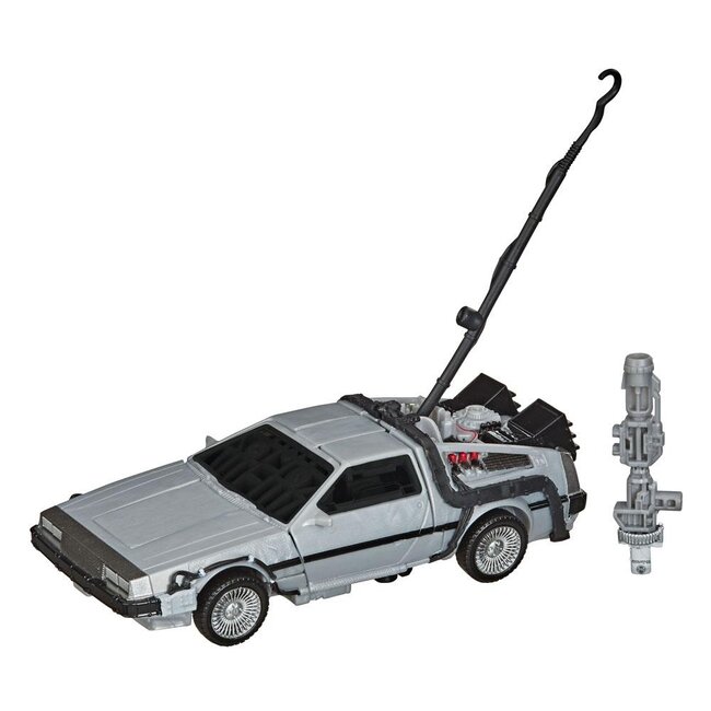 Transformers x Back to the Future Action Figure Delorian 14 cm