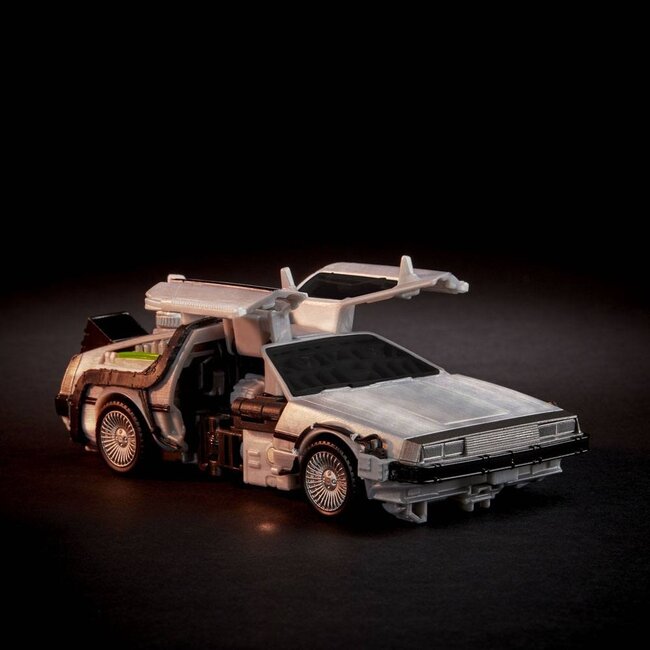 Transformers x Back to the Future Action Figure Delorian 14 cm